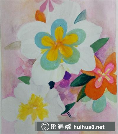 如何画意象花