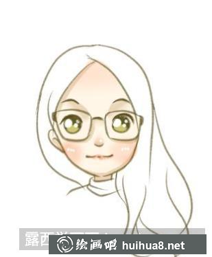 头像漫画步骤