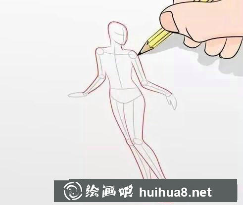 女性身体简笔画教程 女性身体简笔画教程