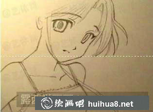 长发女孩漫画教程 长发女孩漫画教程