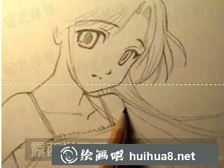 长发女孩漫画教程 长发女孩漫画教程