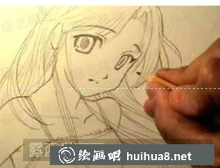 长发女孩漫画教程 长发女孩漫画教程