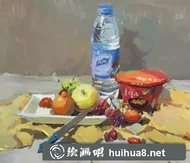 水粉静物