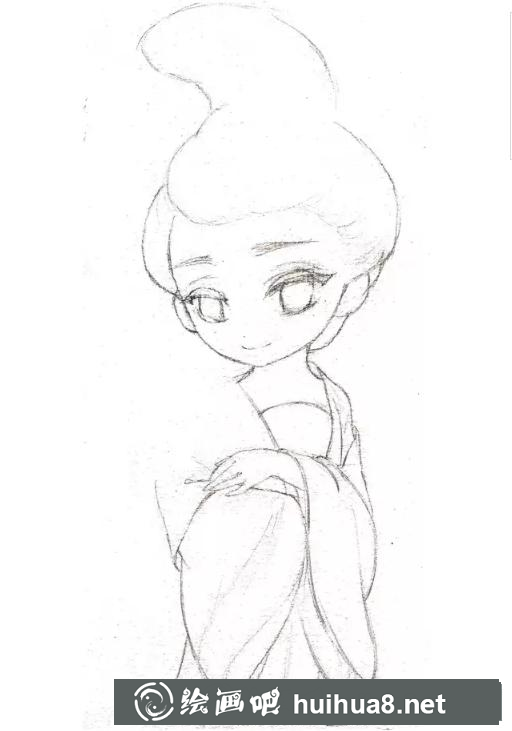 古风Q版漫画人物的画法