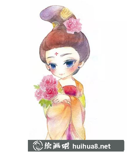 古风Q版漫画人物的画法
