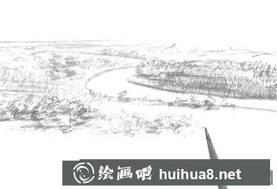 速写风景：平原绘制方法