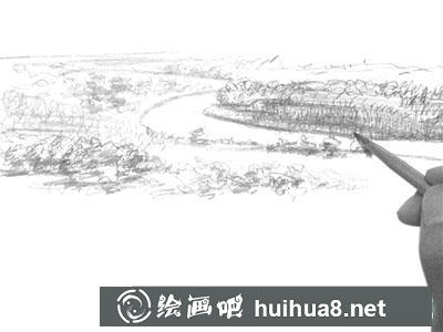 速写风景：平原绘制方法