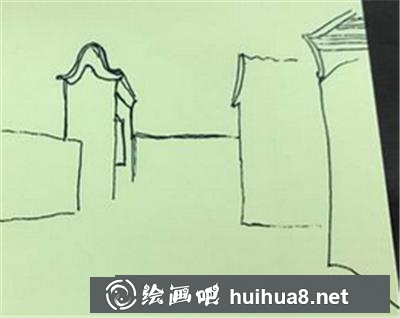 速写教程：我家小院