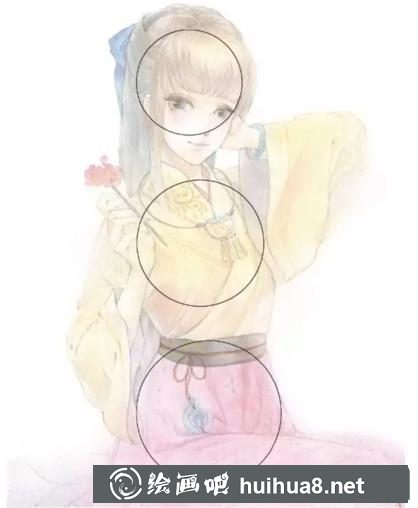 古风水彩漫画人物的画法 古风水彩漫画人物的画法