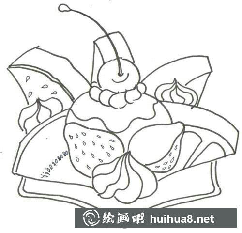 冰淇淋漫画过程 冰淇淋漫画过程