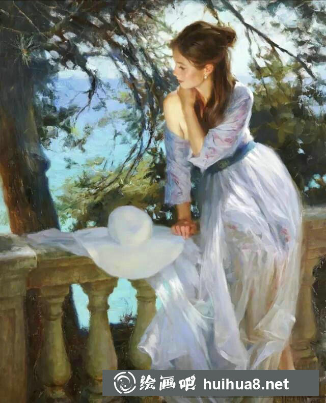 Vladimir Volegov人物油画