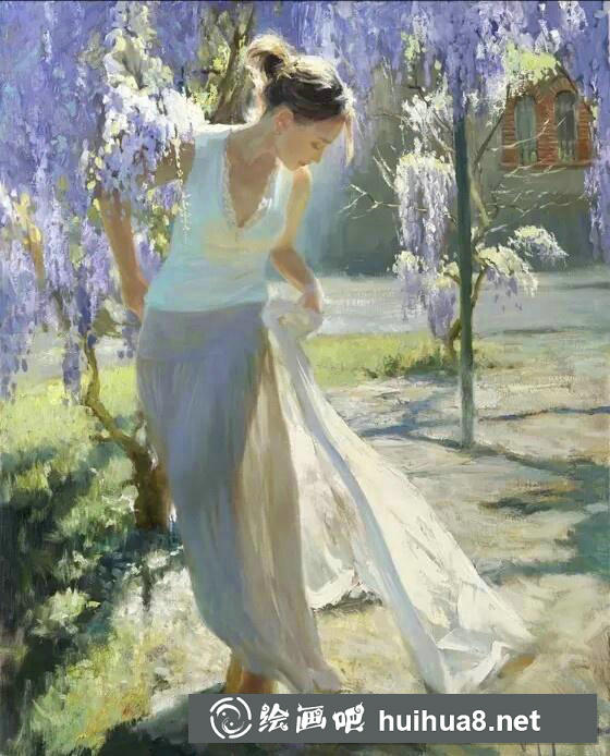 Vladimir Volegov人物油画