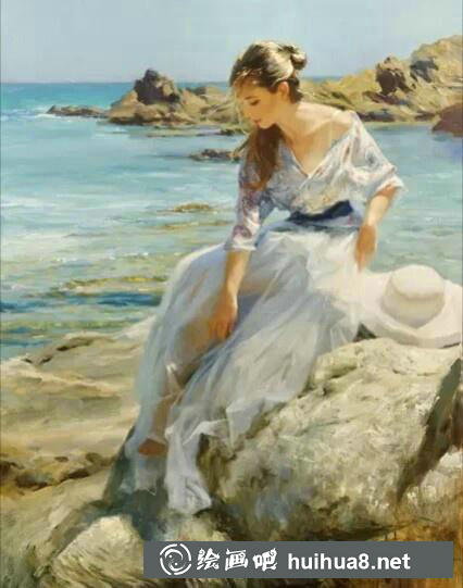 Vladimir Volegov人物油画