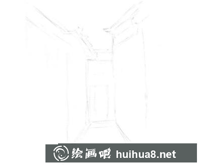 胡同小巷的画法
