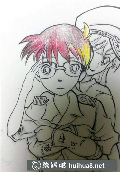 柯南和小兰漫画 柯南和小兰漫画