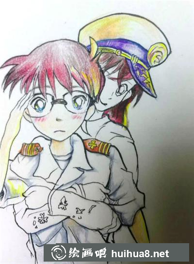 柯南和小兰漫画 柯南和小兰漫画