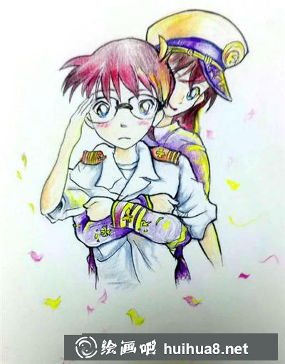 柯南和小兰漫画 柯南和小兰漫画