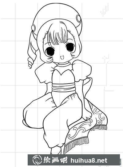人物儿童画教程
