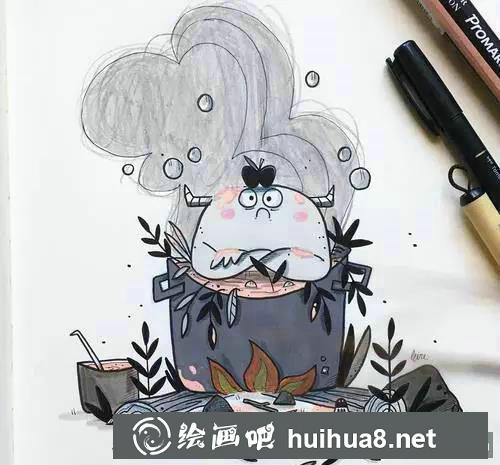 创意小动物简笔画