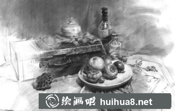 静物素描2