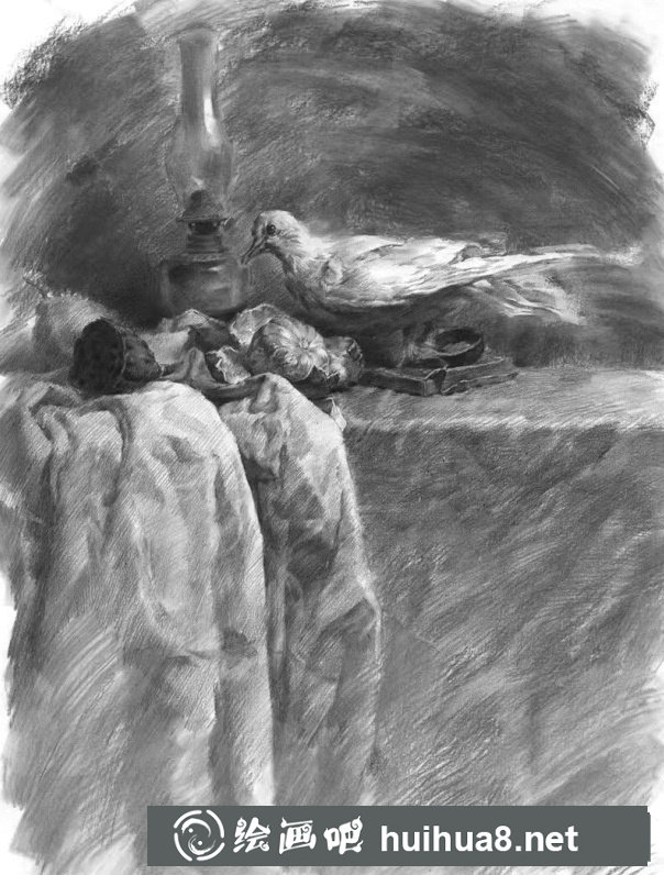静物素描5