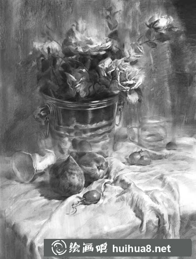 静物素描8