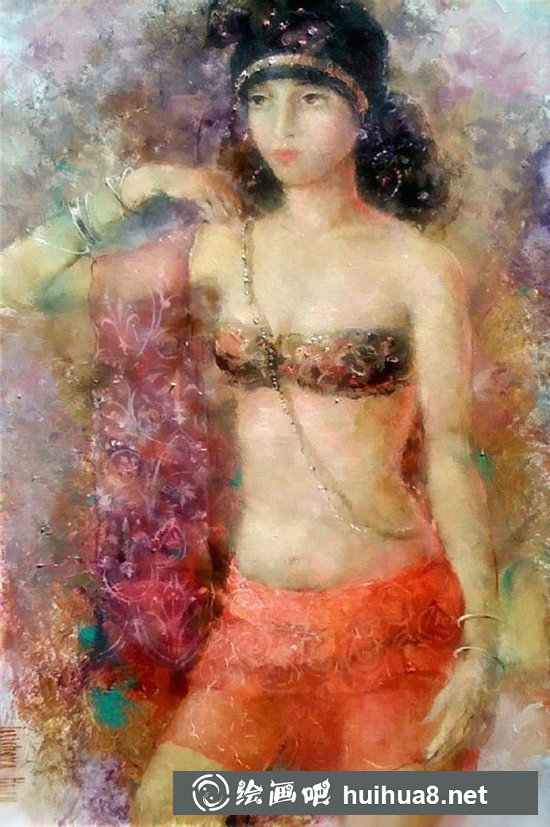 Helen Illichova人物油画作品5