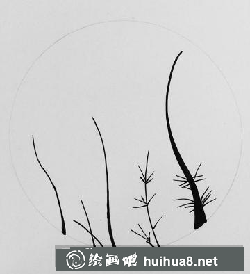 钢笔画竹林的步骤 钢笔画竹林的步骤