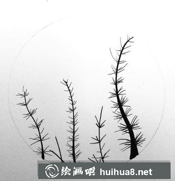钢笔画竹林的步骤 钢笔画竹林的步骤