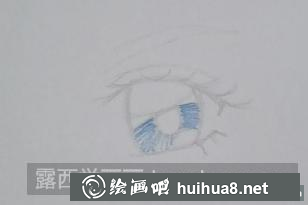 漫画眼睛的画法