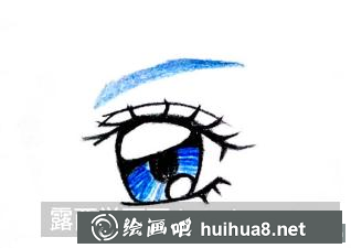 漫画眼睛的画法