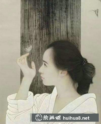 工笔画教程怎么画《醉蝶》