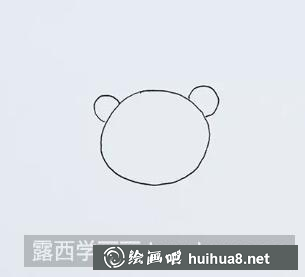 熊猫儿童画 熊猫儿童画