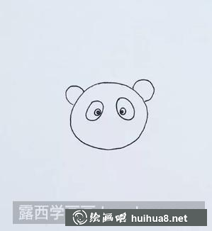 熊猫儿童画 熊猫儿童画