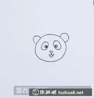 熊猫儿童画 熊猫儿童画