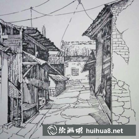 风景速写