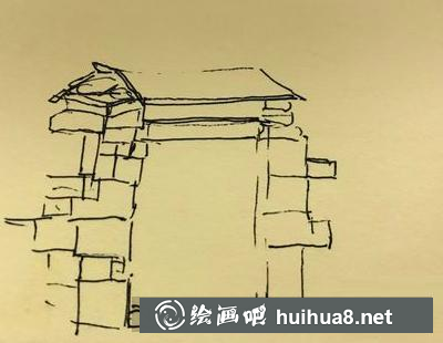 门的画法 门的画法