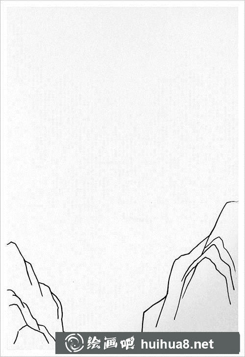 隐居钢笔画