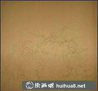 怎么画工笔画《吉祥多子图》
