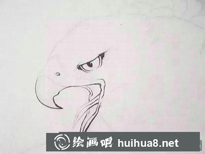 工笔画老鹰教程 工笔画老鹰教程