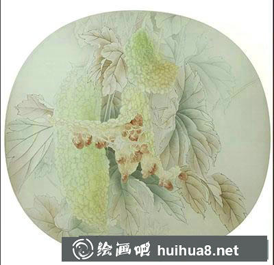 工笔画教程:怎么画苦尽甘来 工笔画教程:怎么画苦尽甘来
