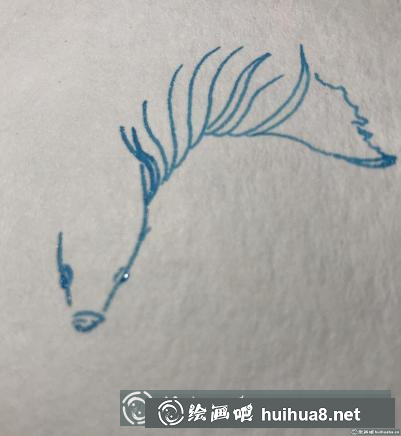 钢笔画斗鱼