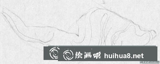 钢笔画枯树根步骤