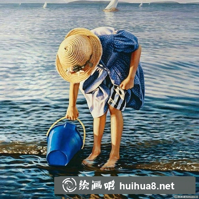 现实主义油画作品
