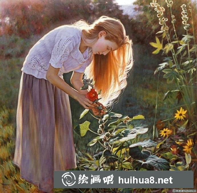 现实主义油画作品