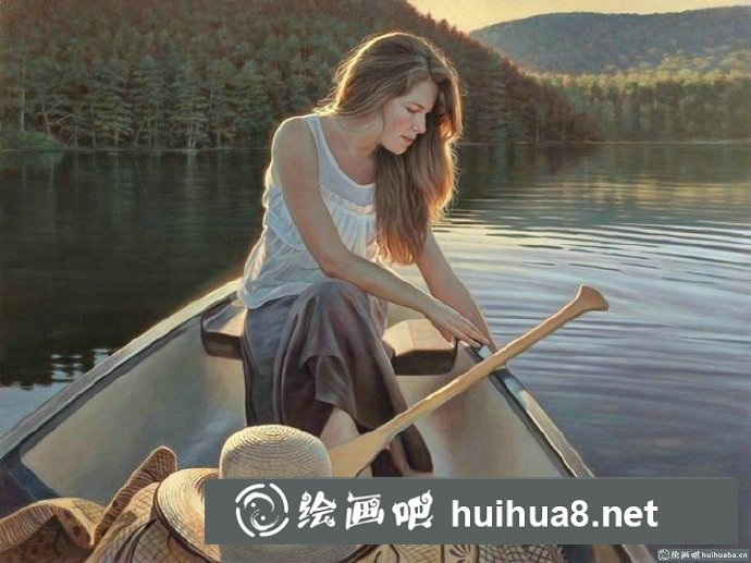 现实主义油画作品