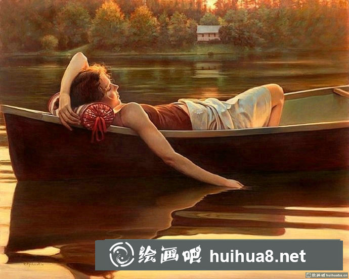 现实主义油画作品