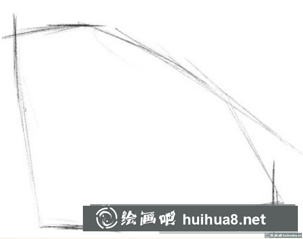 素描画狐狸