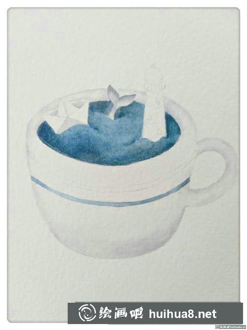与众不同的杯子插画