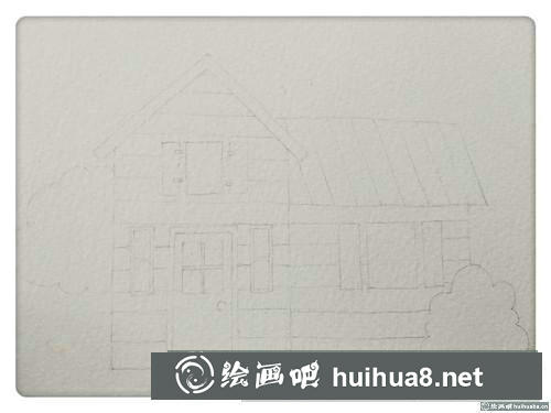 小房子插画